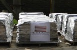 Material preparado para embarque 