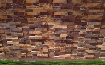 Pedra Ferro em jardim